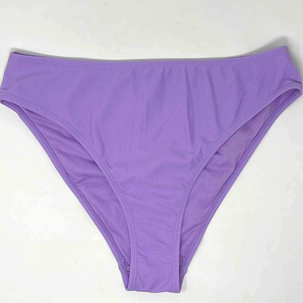 Cabana del Sol NWOT Purple Bikini Bottom, Size Medium